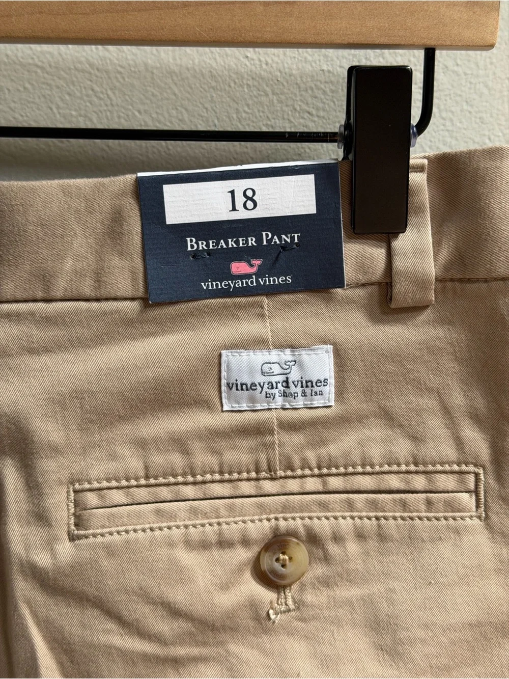 NEW Vineyard Vines Boys Breaker Khaki Pants Classic Preppy Chino 18 Heritage